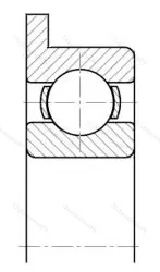 Модификация подшипника 5-2840088 