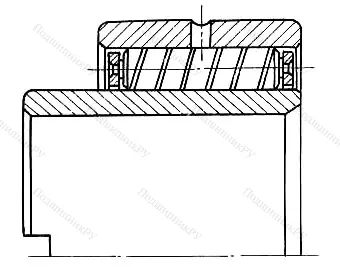 Модификация подшипника 15740 