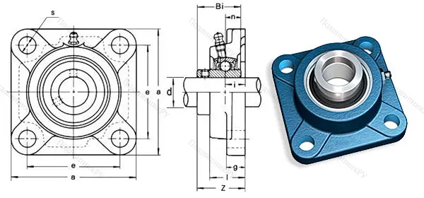 Подшипниковый узел UCF 313