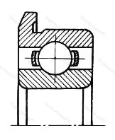 Модификация подшипника 830900АК2Е размер 8,4x52x32,5 от производителя  ГПЗ-23