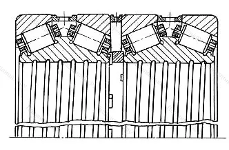 Подшипник  1077996 размер 480x650x338