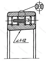 Модификация подшипника 4-3182120К 