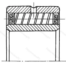 Подшипник  5740 размер 200x340x175 от производителя  ГПЗ-1