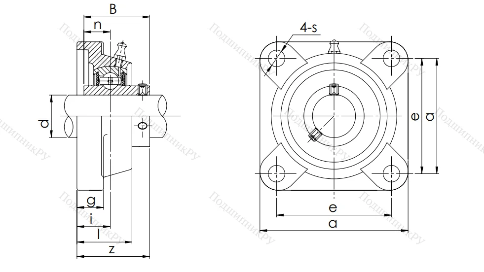 Подшипниковый узел UCF 213