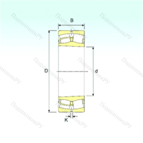 Подшипник роликовый радиальный самоцентрирующийся 24013 K 30