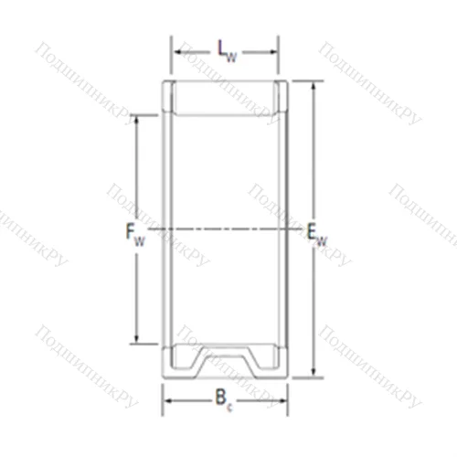Подшипник игольчатый радиальный 30VS 3720P