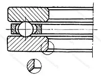 Подшипник 510/670F размер 670x730x45