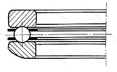 Подшипник  28413 (53413) размер 65x140x60,2