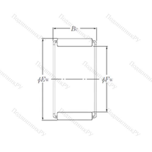 Подшипник игольчатый радиальный PCJ 485424
