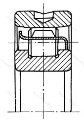 Модификация подшипника 402324М 