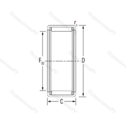 Подшипник игольчатый радиальный F-52148