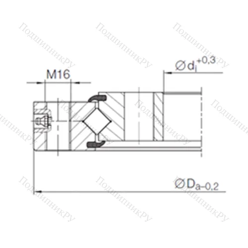 Подшипник роликовый опорно-поворотный