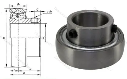 Корпусный подшипник SB 202 в Новокузнецке