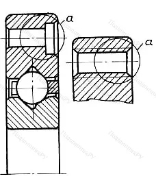 Модификация подшипника 4-186907П 