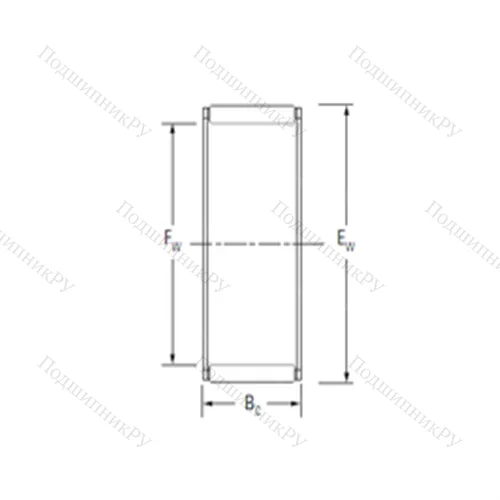 Подшипник игольчатый радиальный K 26X 30X 13