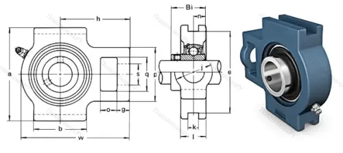 Подшипниковый узел UCT 207 в Новокузнецке