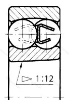 Подшипник  111217 (1217K) 