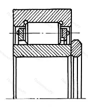 Модификация подшипника 30-152536ЛМ размер 180x320x86/100 ГПЗ-1