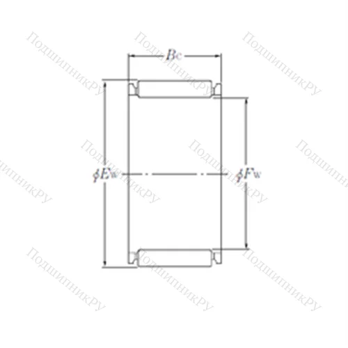 Подшипник игольчатый радиальный K 65?70?20