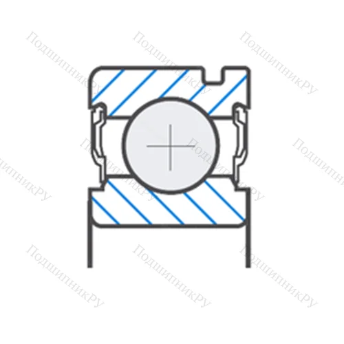 Подшипник шариковый радиальный 32BCS 8-2MT 2N