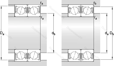 Подшипник S 71930 ACD/P 4A