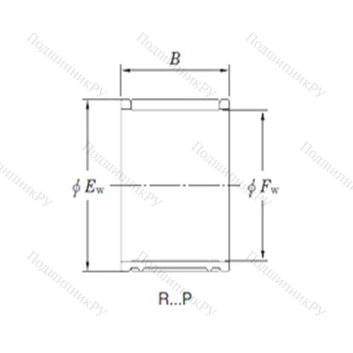Подшипник игольчатый радиальный R 16/18,8AP-2