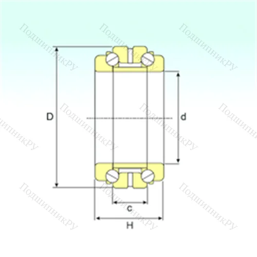 Подшипник шариковый упорно-радиальный 234944