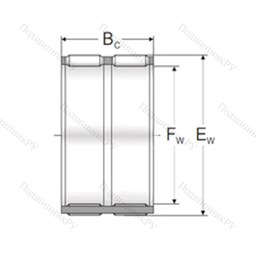 Подшипник игольчатый радиальный K 75X 83X 46ZW