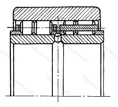 Модификация подшипника 2307 размер 35x80x21