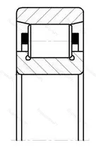 Подшипник  2320 (N 320) размер 100x215x47