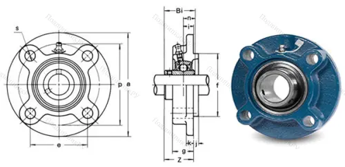 Подшипниковый узел UCFC 209