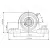 Подшипниковый узел UCP 320 - Вал: 100 мм