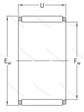 Подшипник K 12x16x13 TN