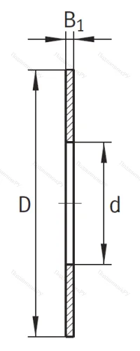 Игольчатый подшипник упорное кольцо AS 3552 от производителя  INA
