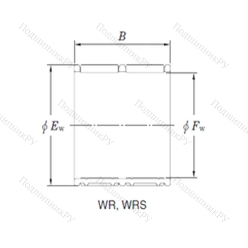 Подшипник игольчатый радиальный WRS 242946A