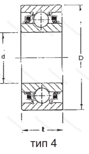 Радиальный шариковый подшипник W 211 PP 3 FBJ в Новокузнецке