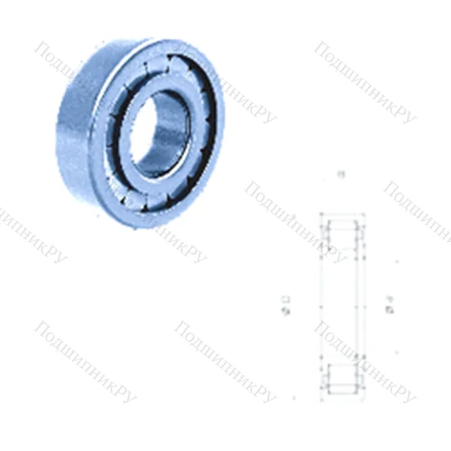 Подшипник роликовый радиальный NUP 2205FM/C 3