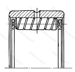Подшипник  35234 размер 170x250x120