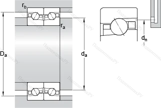 Подшипник BTM 180 BM/HCP 4CDB