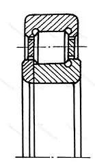Подшипник  2092992 размер 460x620x95