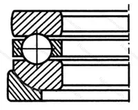 Подшипник  18322 (53322+U 322) 