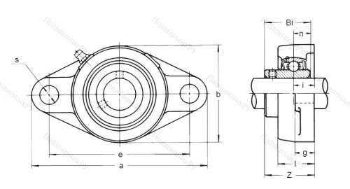 Подшипниковый узел UFL 004 (ASAHI) в Новокузнецке