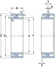 Подшипник NNU 4940 B/SPW 33 в Новокузнецке