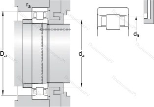Подшипник N 1019 KTN 9/SP