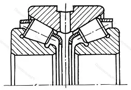 Модификация подшипника 8-57707АУ размер 35x80x57