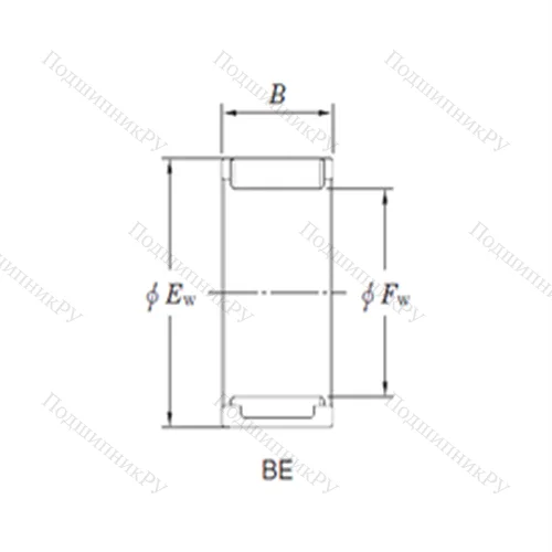 Подшипник игольчатый радиальный BE 263322ASYB 1