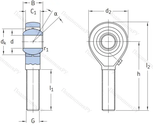Шарнирная головка POS 14 L в Новокузнецке