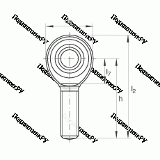 Подшипник GAKR 18-PW