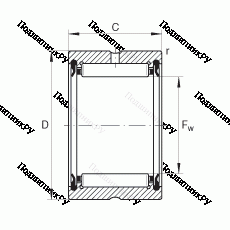 Подшипник RNA 4910-2RSR-XL