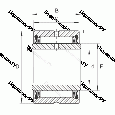 Подшипник NA 4902-2RSR-XL